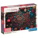 Vianočná atmosféra 1000-dielny nemožný puzzle s plagátom - Clementoni