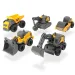 Volvo mini pracovné stroje 5ks súprava - Dickie Toys obrázok 2