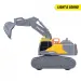 Volvo bagrovací stroj so svetelnými a zvukovými efektmi 23cm - Dickie Toys obrázok 4