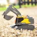 Volvo bagrovací stroj so svetelnými a zvukovými efektmi 23cm - Dickie Toys obrázok 5