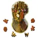 Wood Craft: Avengers rukavica 500+5ks prémiové drevené puzzle - Trefl