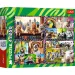Zábavné zvieratá 4x250ks puzzle - Trefl