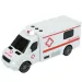 Záchranné vozidlo na diaľkové ovládanie, so svetlom a zvukom 1/24