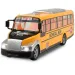 Žltý školský autobus so svetelnými efektmi a akumulátorom na diaľkové ovládanie 27MHz 40cm
