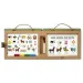 Zmazateľná súprava na kreslenie a magnetická farma - Melissa &amp; Doug