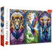 Zvieracia vitráž 1000-dielne puzzle - Trefl