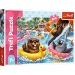 Zvieratá na dovolenke 200-dielny puzzle - Trefl